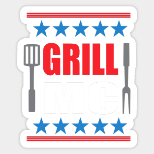 Grill MC Sticker